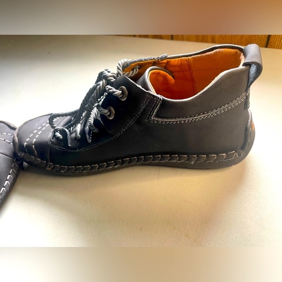 Means Alcubierre casual leather shoes size 40/7.5 US - Picture 8 of 9